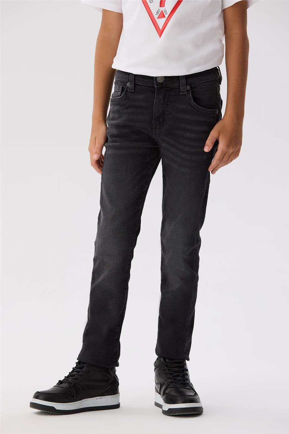 Guess Erkek Çocuk Siyah Pantolon