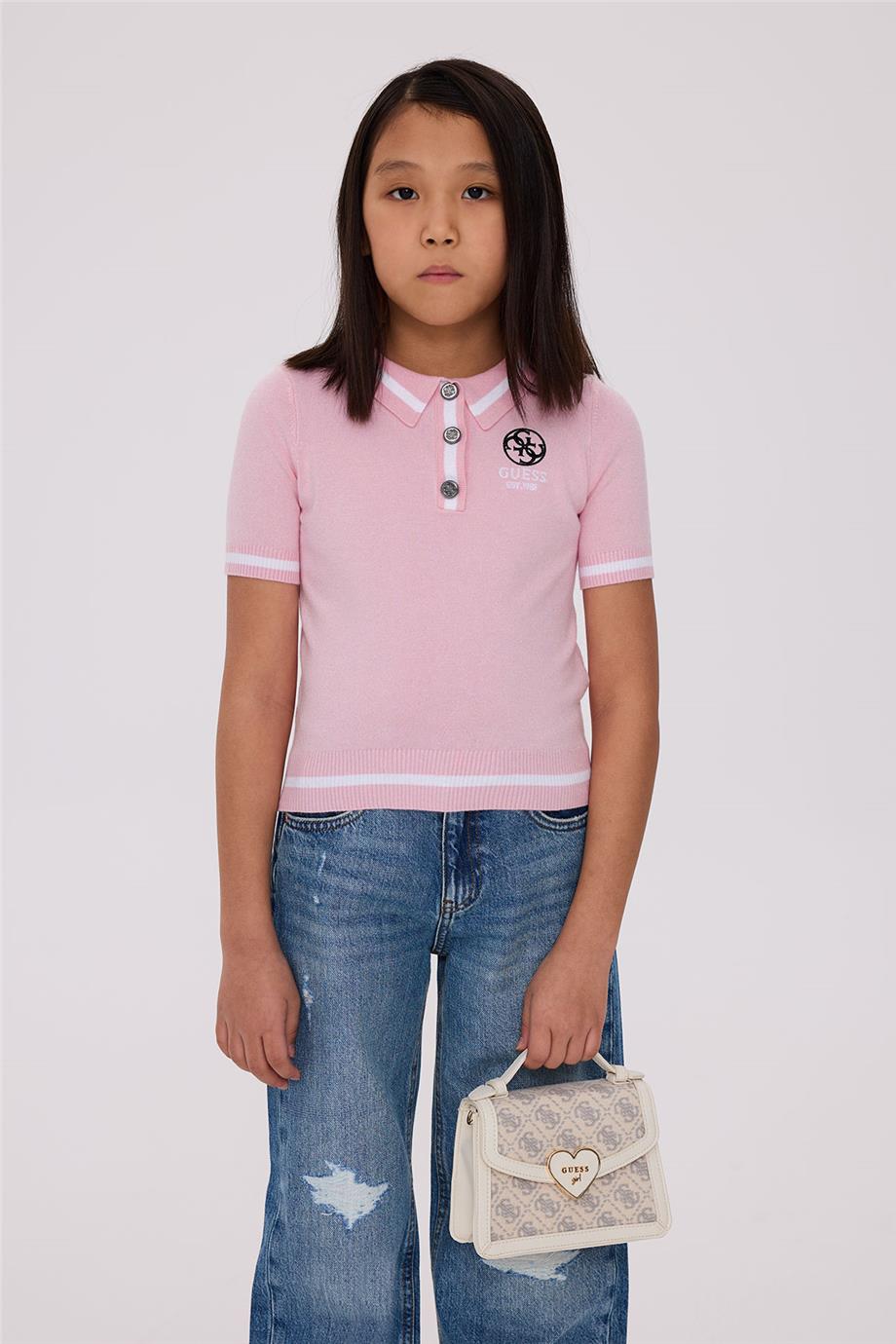 Guess Kız Çocuk Beyaz Çanta