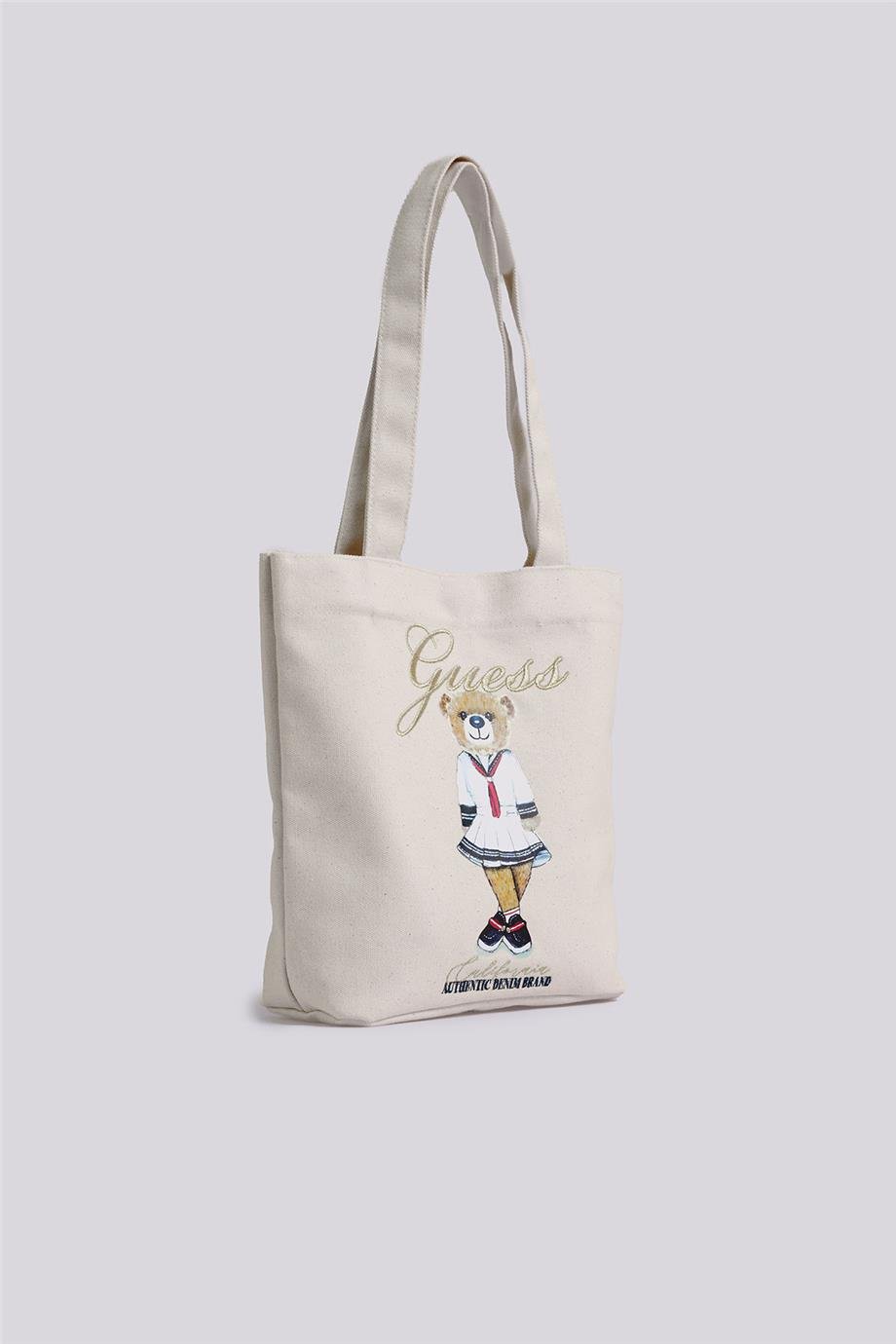 Guess Kız Çocuk Beyaz Çanta