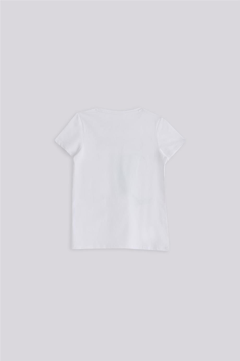 Guess Kız Çocuk Beyaz Tshirt