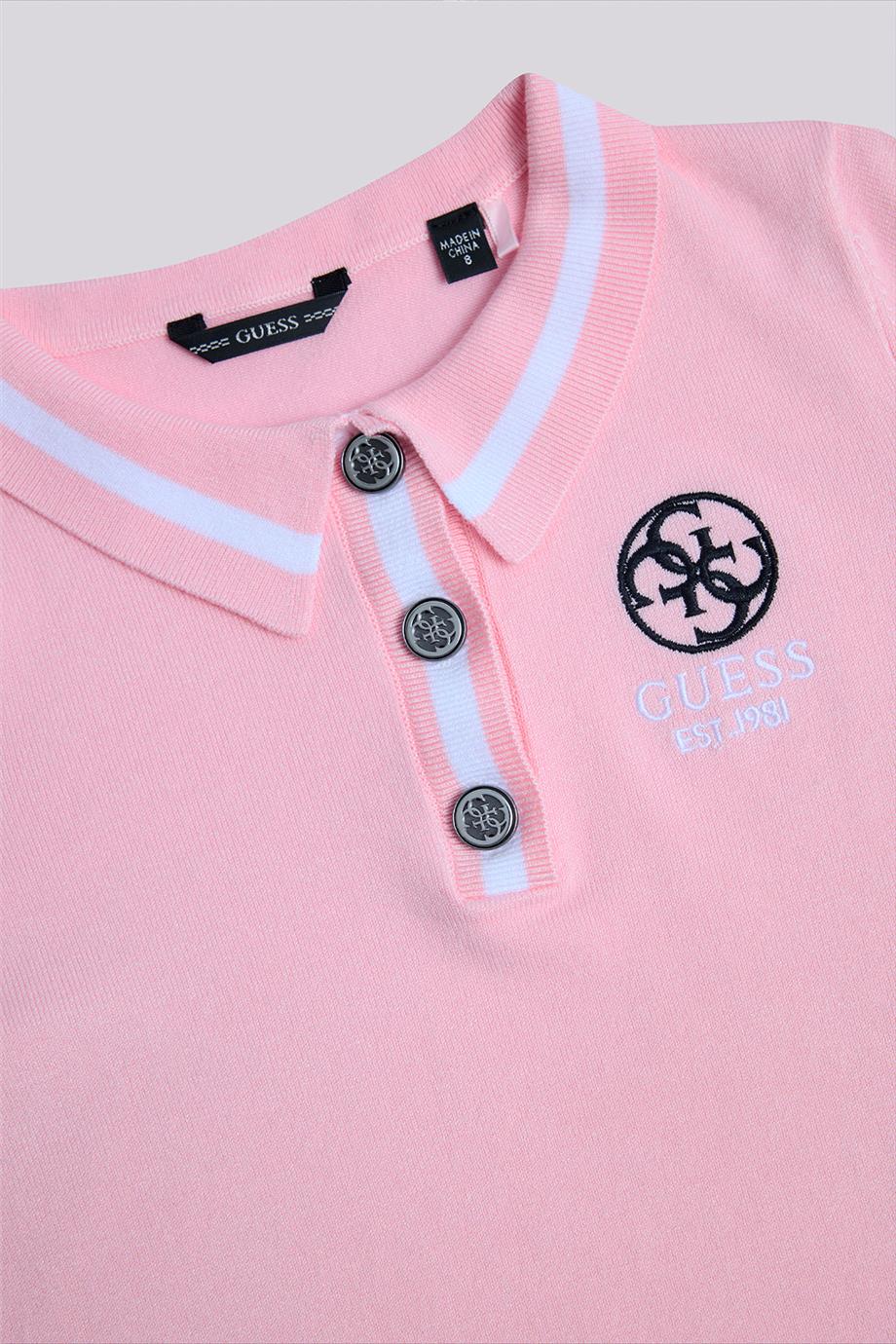 Guess Kız Çocuk Pembe Bluz