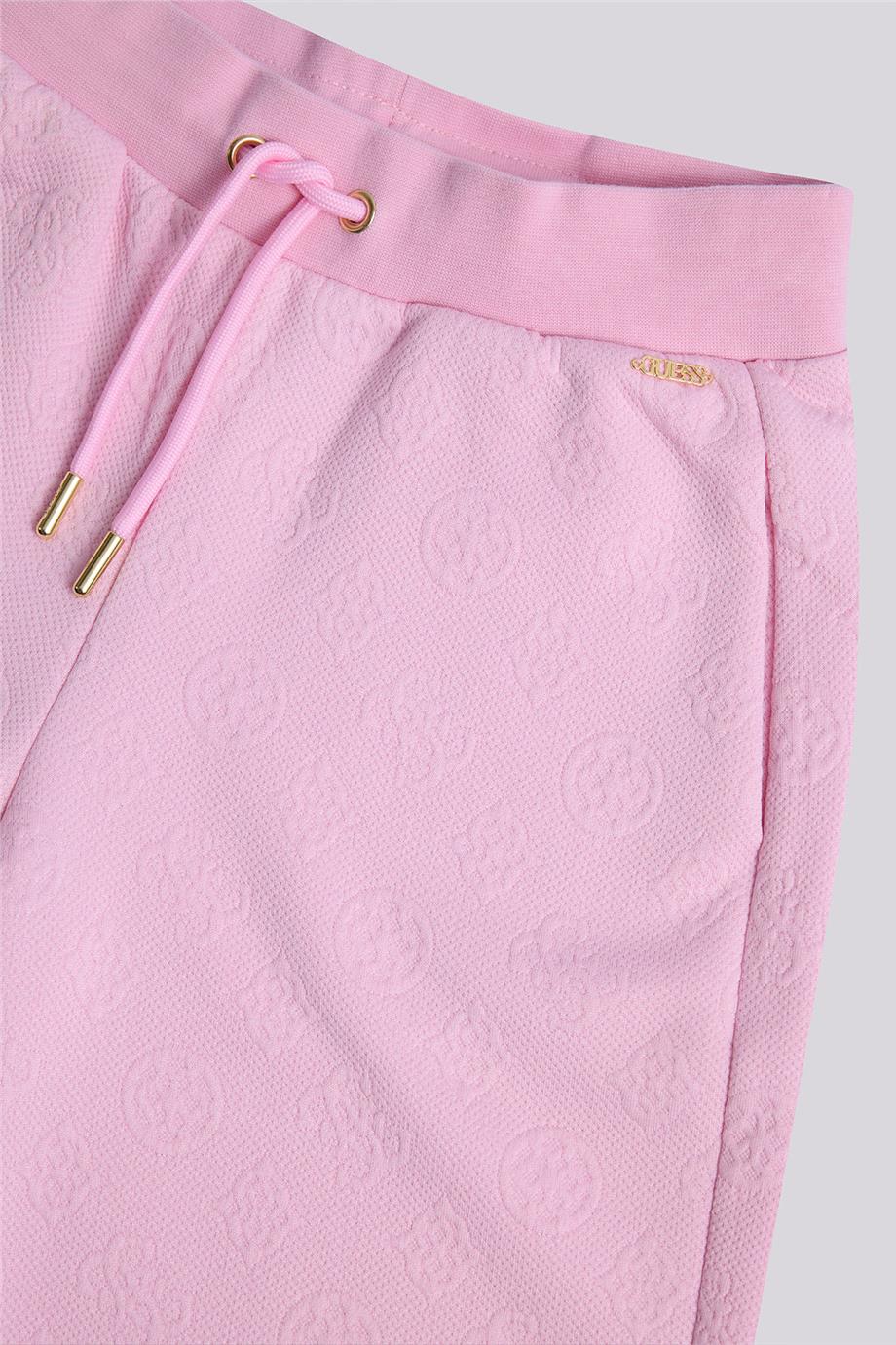 Guess Kız Çocuk Pembe Eşofman Altı