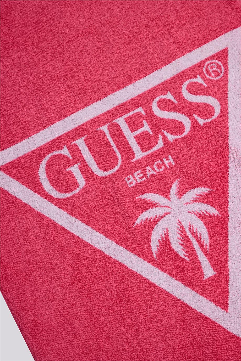 Guess Kız Çocuk Pembe Havlu