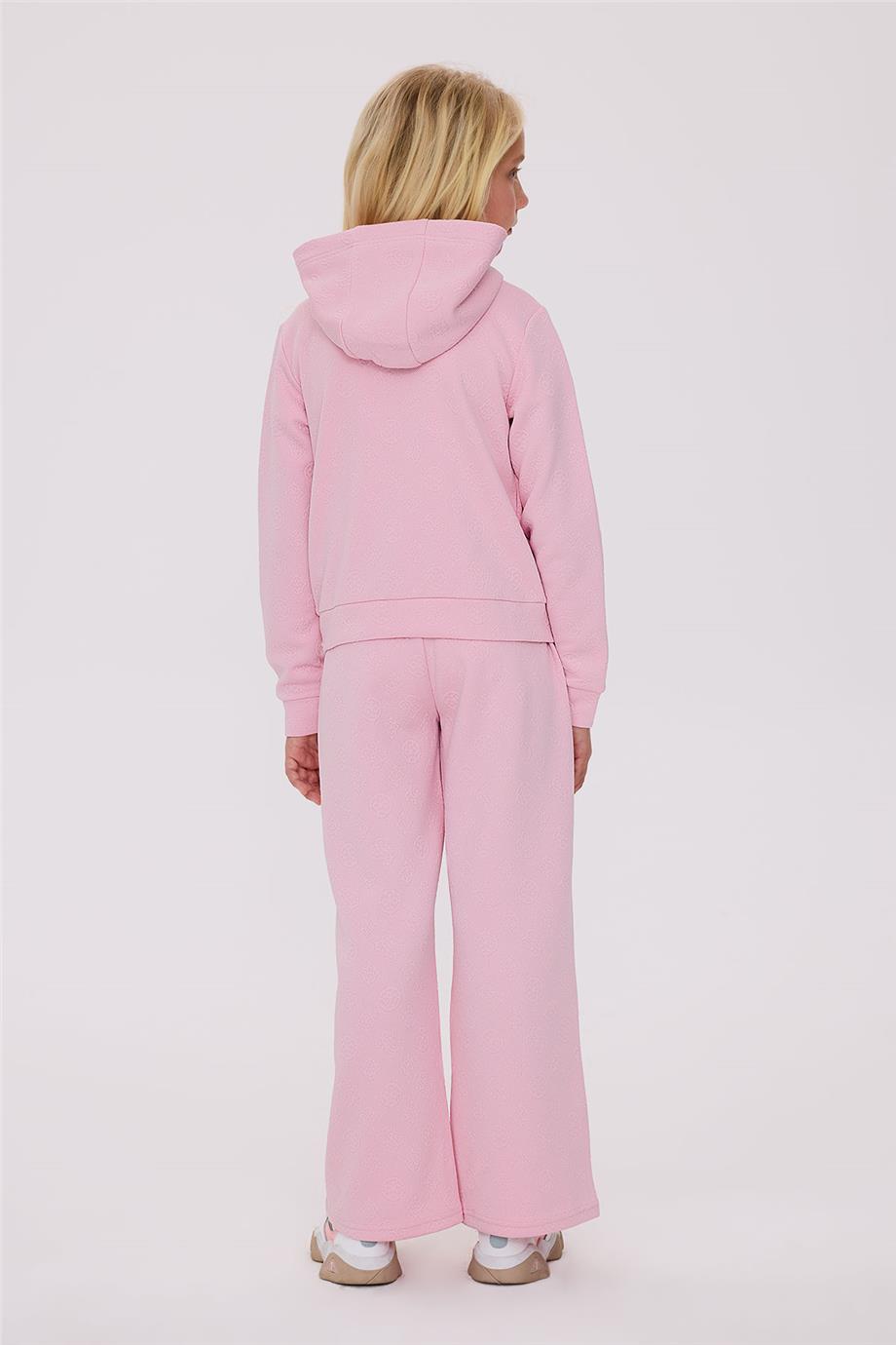 Guess Kız Çocuk Pembe Sweatshirt