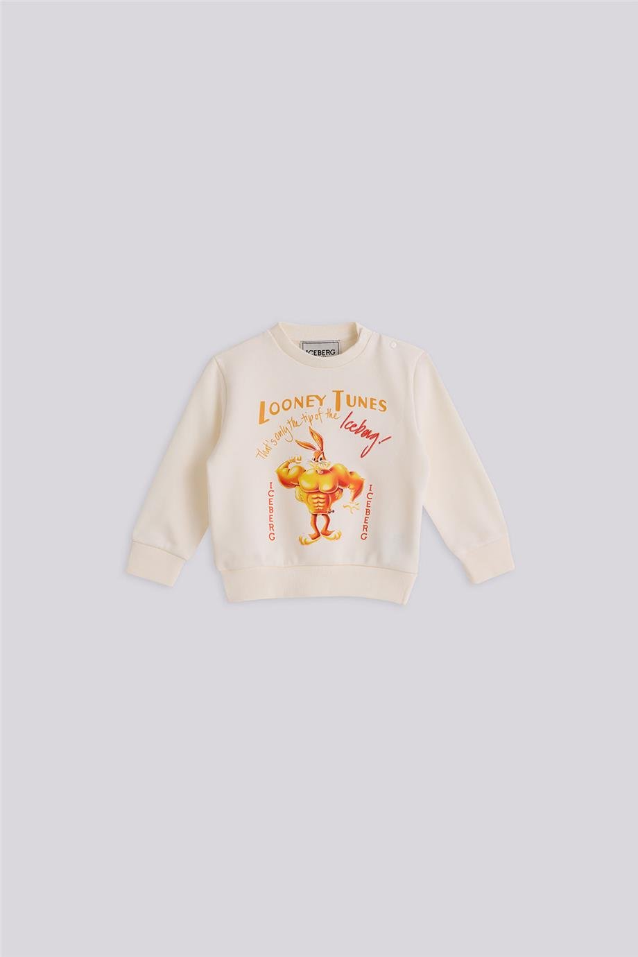 Iceberg Erkek Bebek Beyaz Sweatshirt