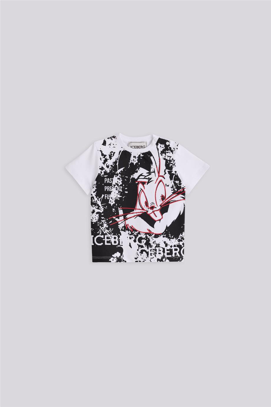 Iceberg Erkek Bebek Kırmızı Şort Tshirt Takım