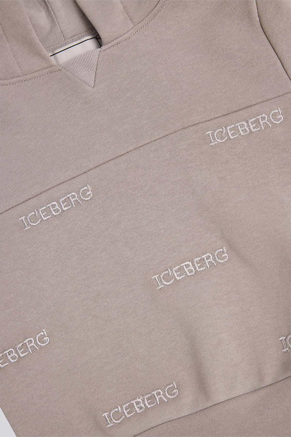Iceberg Erkek Bebek Taş Sweatshirt