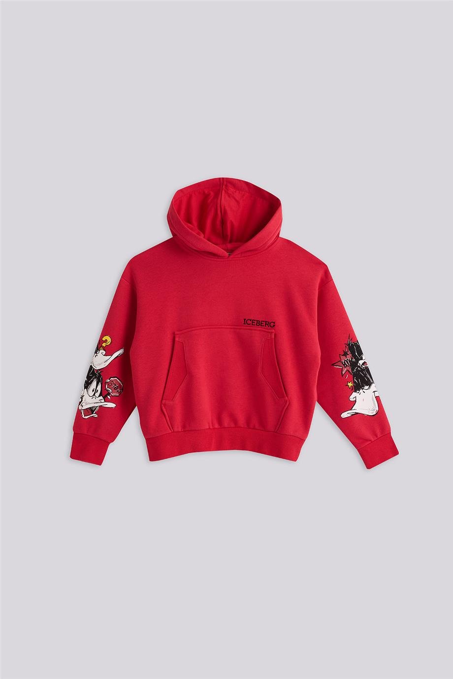 Iceberg Erkek Çocuk Kırmızı Sweatshirt