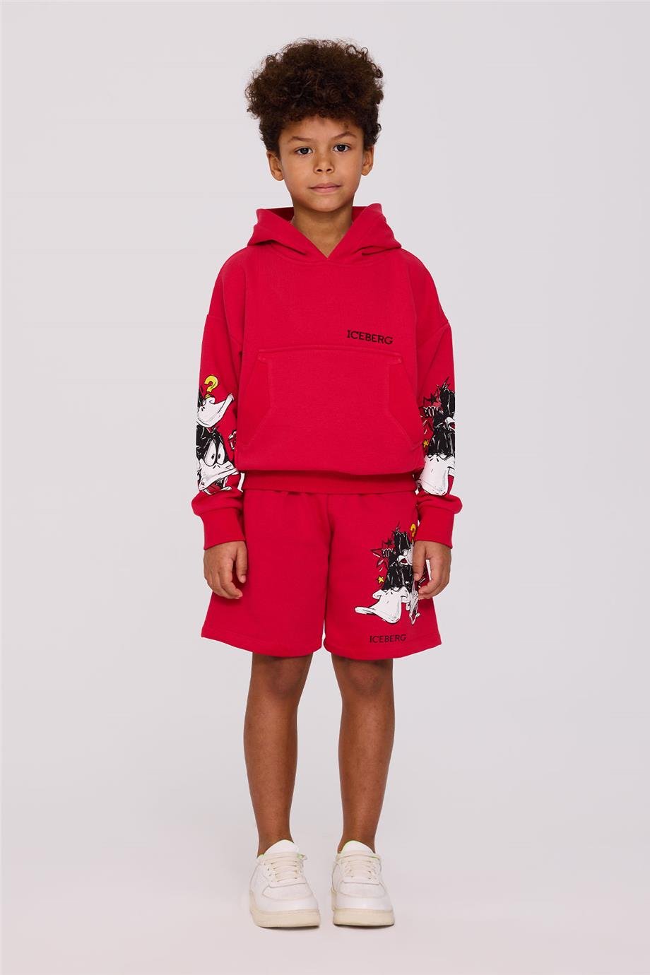 Iceberg Erkek Çocuk Kırmızı Sweatshirt