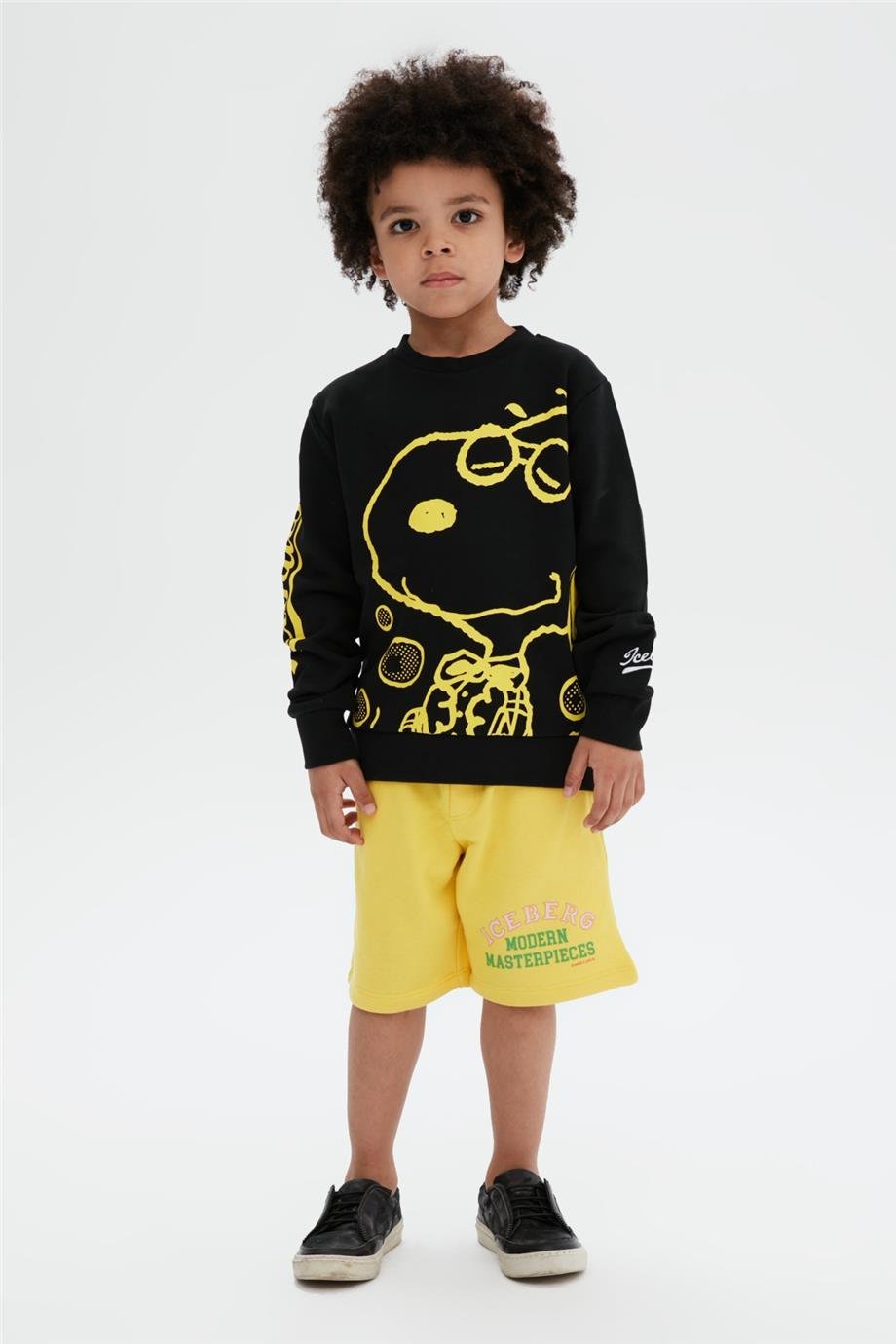Iceberg Erkek Çocuk Siyah Sweatshirt
