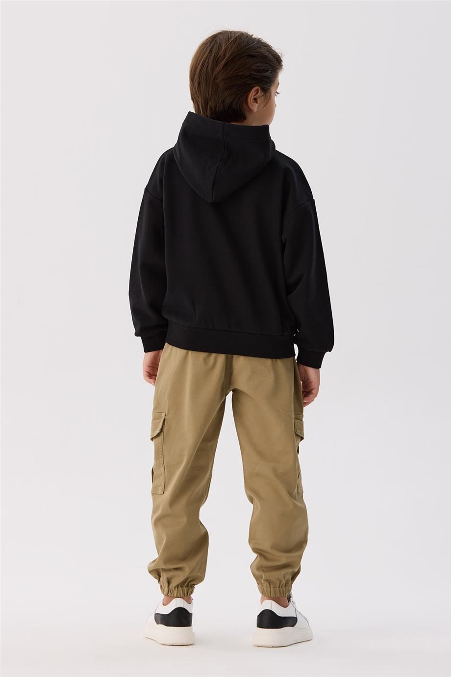 Iceberg Erkek Çocuk Siyah Sweatshirt