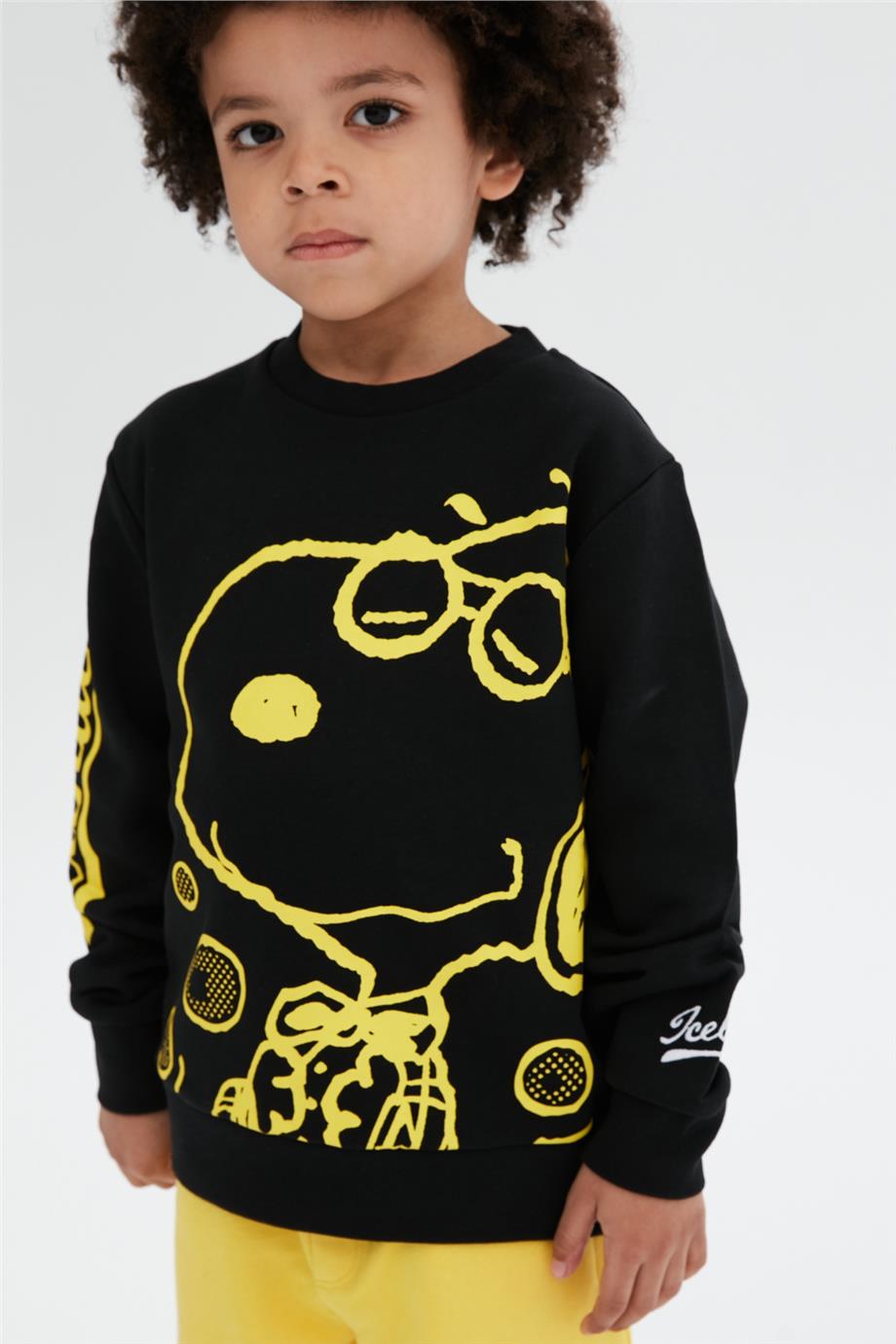 Iceberg Erkek Çocuk Siyah Sweatshirt