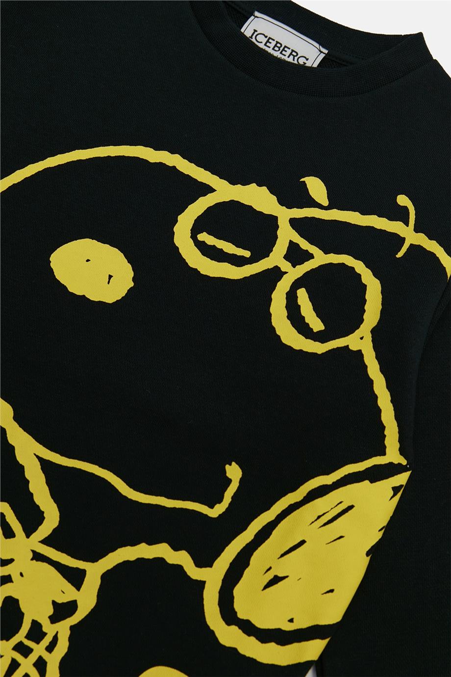 Iceberg Erkek Çocuk Siyah Sweatshirt