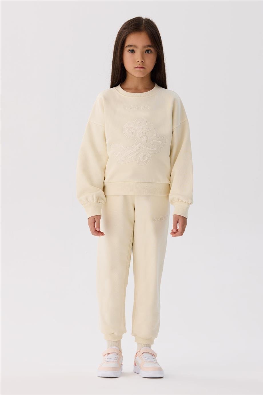 Iceberg Kız Çocuk Bej Sweatshirt