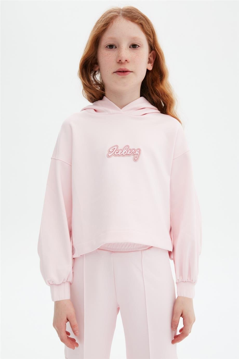 Iceberg Kız Çocuk Pembe Sweatshirt