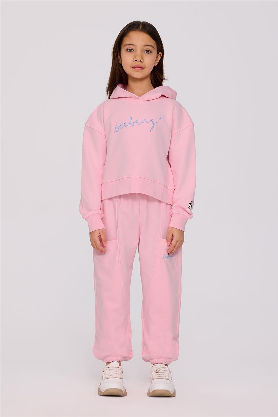 Iceberg Kız Çocuk Pembe Sweatshirt