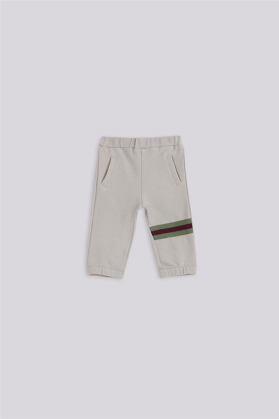 Layette Erkek Bebek Bej Eşofman Altı