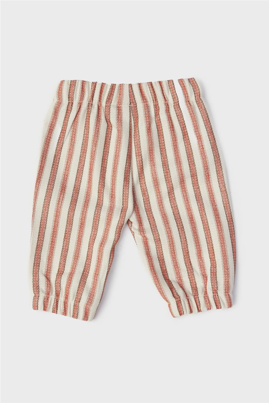 Layette Erkek Bebek Çizgili Pantolon