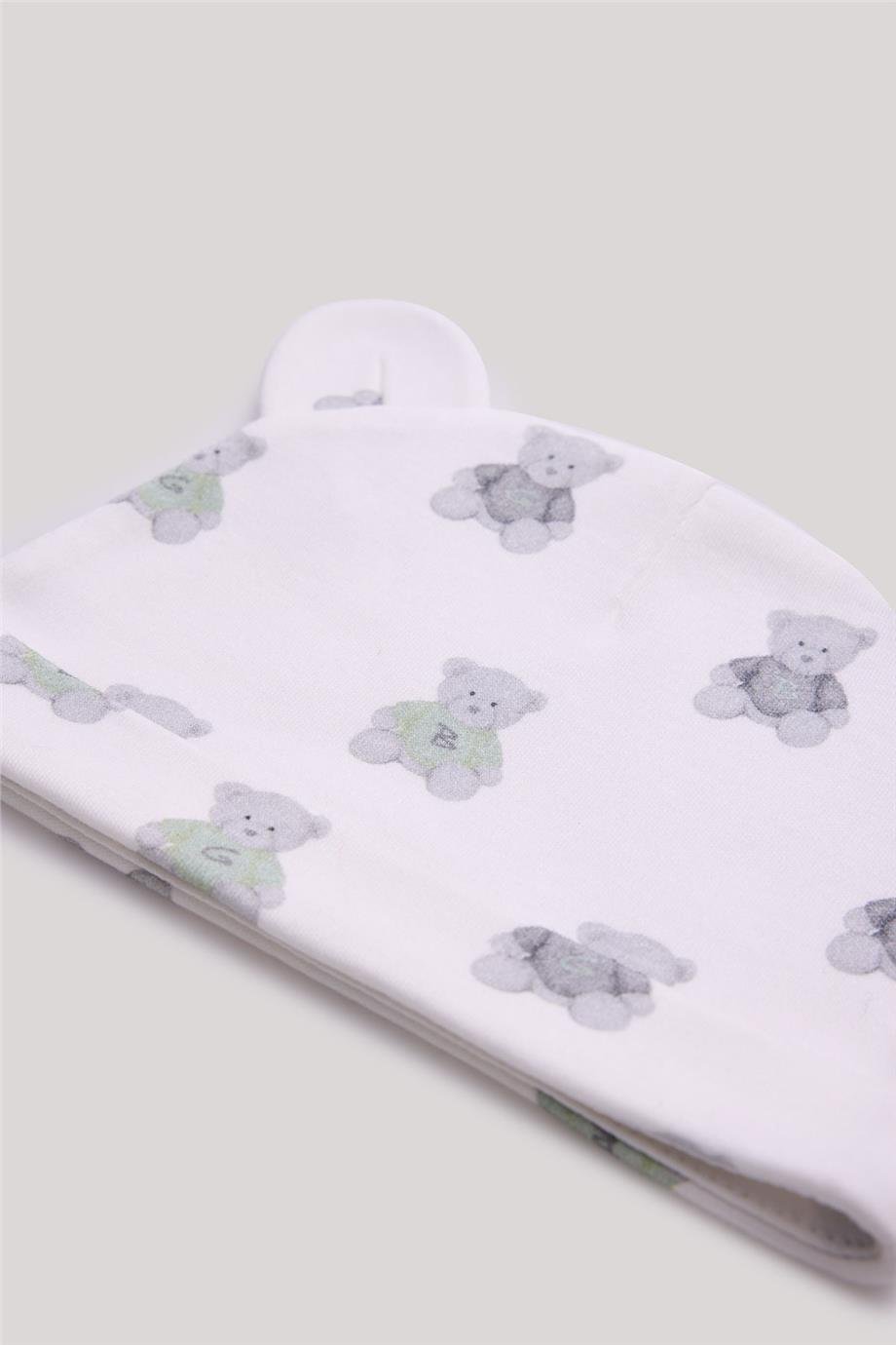 Layette Erkek Bebek Desenli Bere