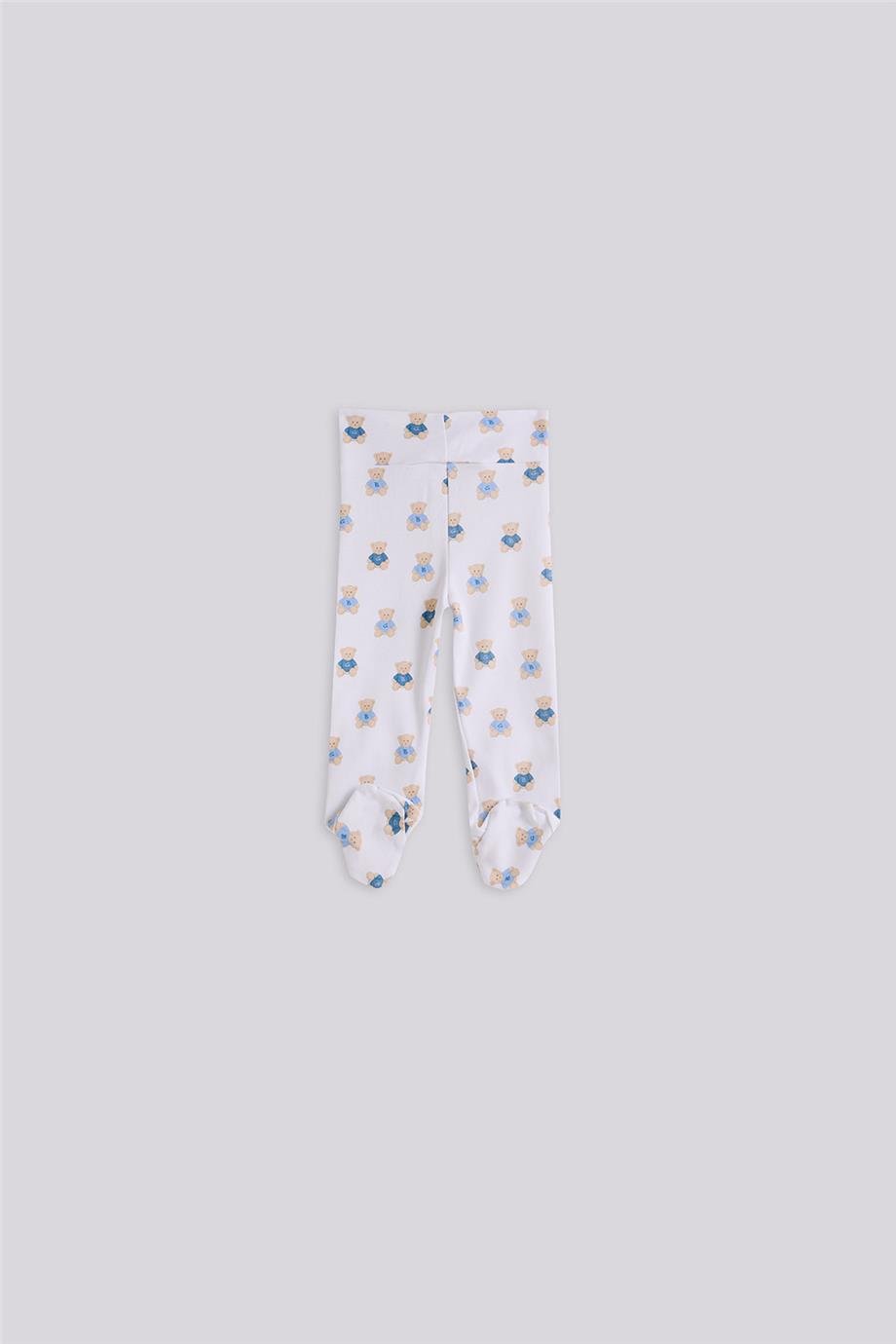 Layette Erkek Bebek Desenli Eşofman Altı