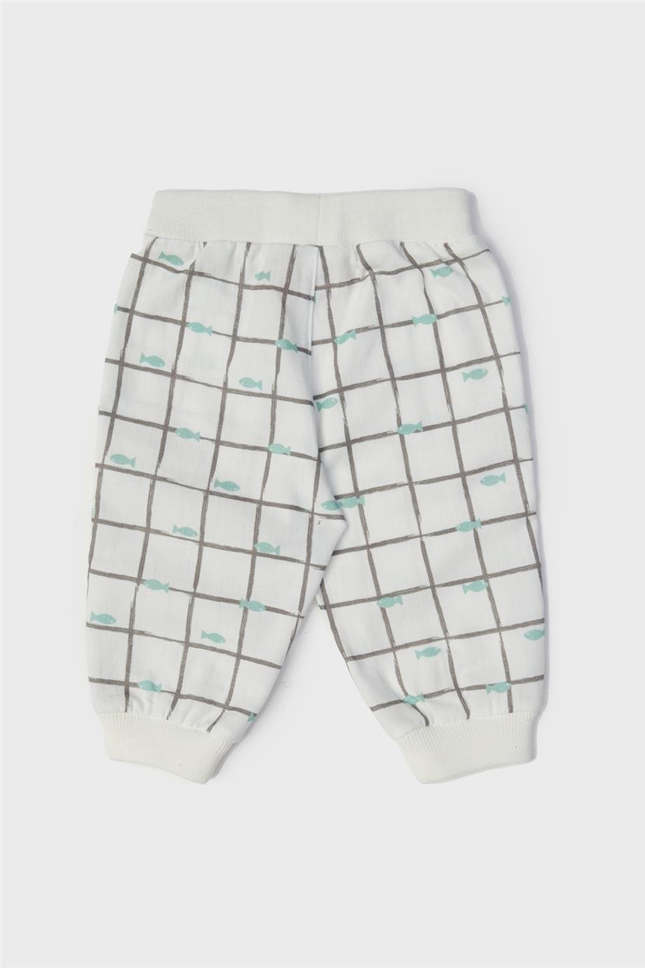 Layette Erkek Bebek Desenli Eşofman Altı