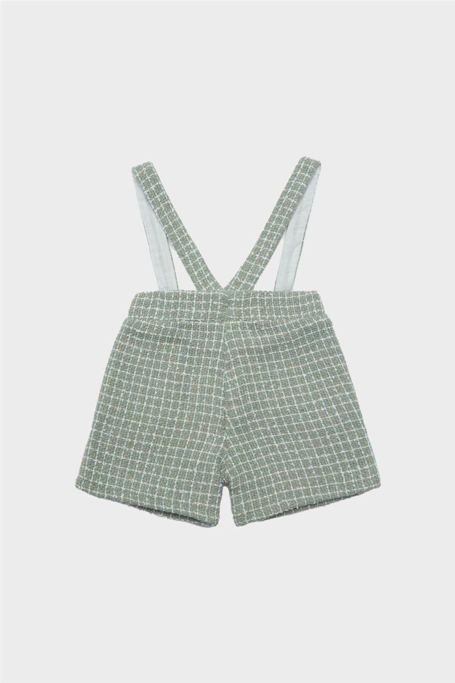 Layette Erkek Bebek Desenli Salopet