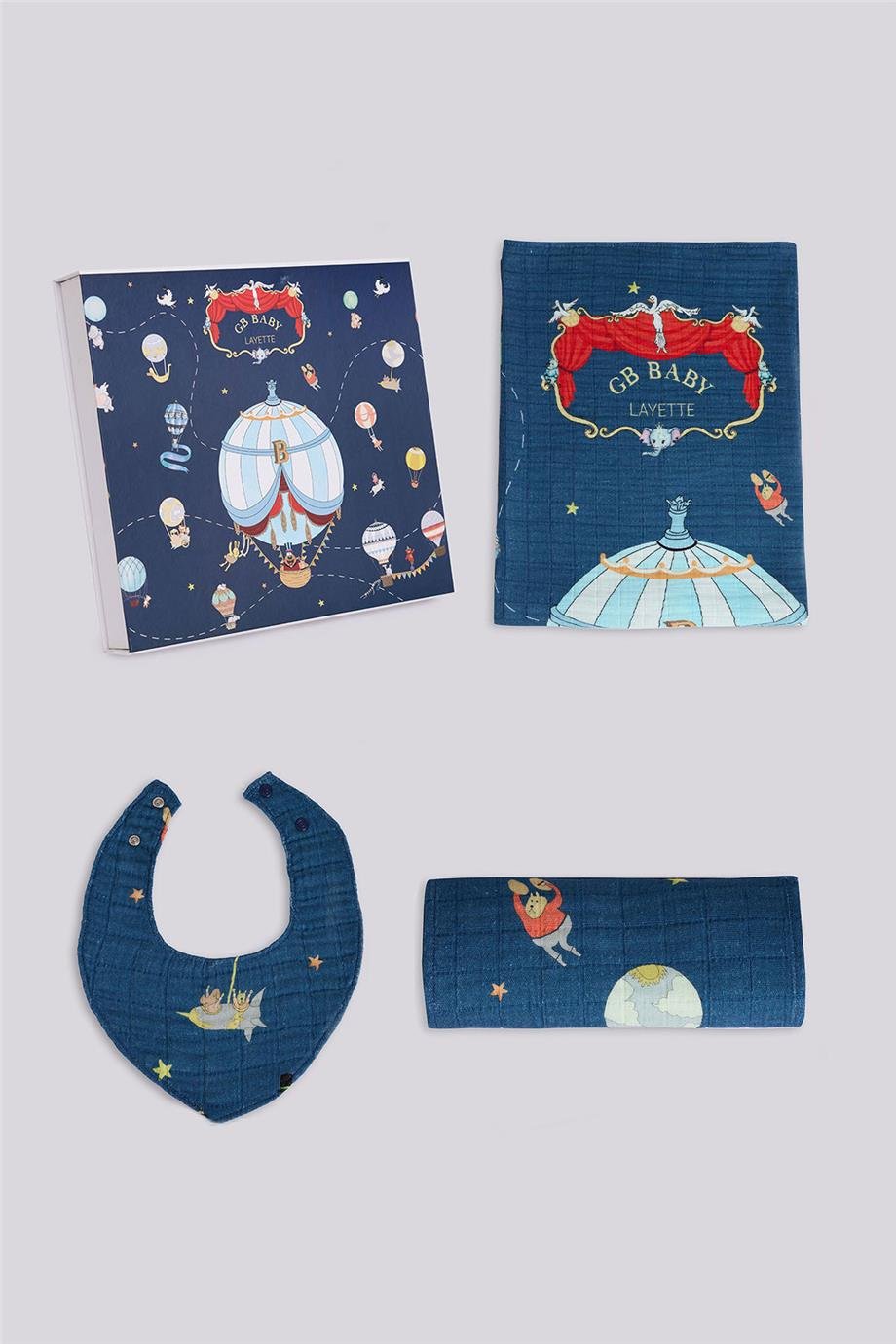 Layette Erkek Bebek Desenli Takım Ve Setler