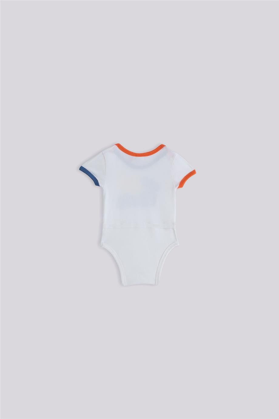 Layette Erkek Bebek Ekru Body