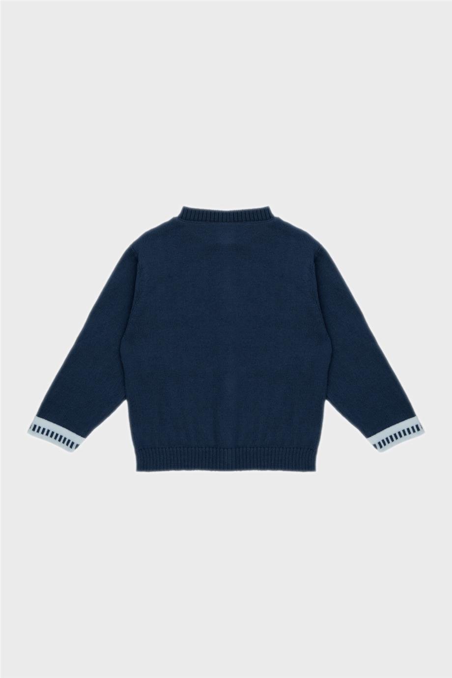 Layette Erkek Bebek Lacivert Hırka