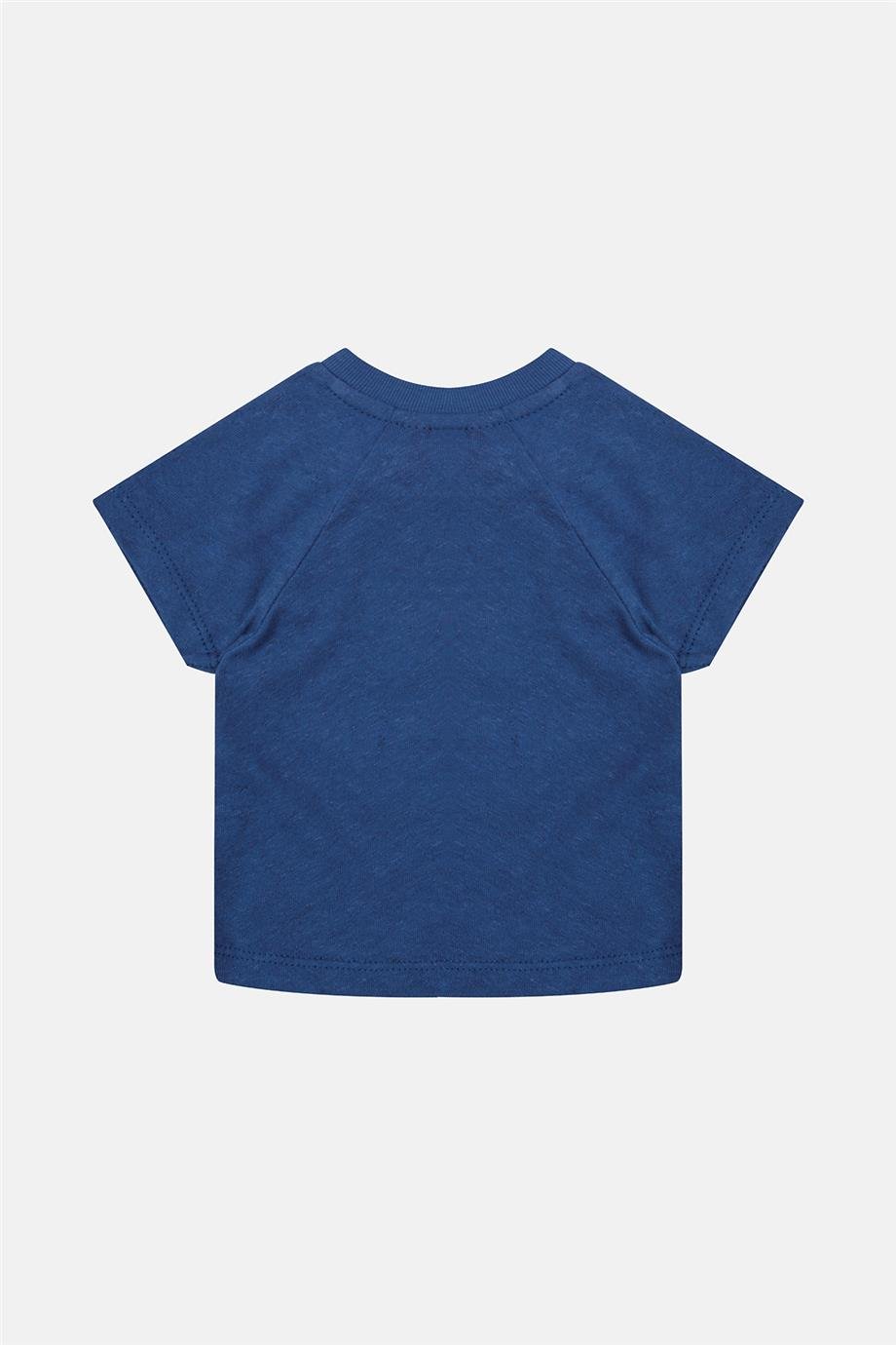 Layette Erkek Bebek Lacivert Tshirt