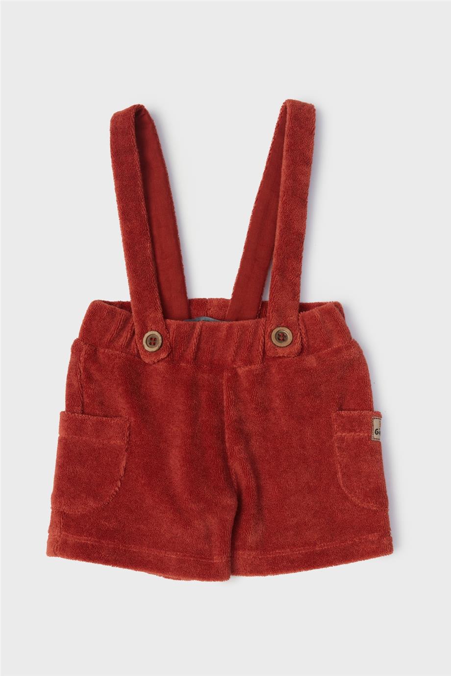 Layette Erkek Bebek Oranj Şort