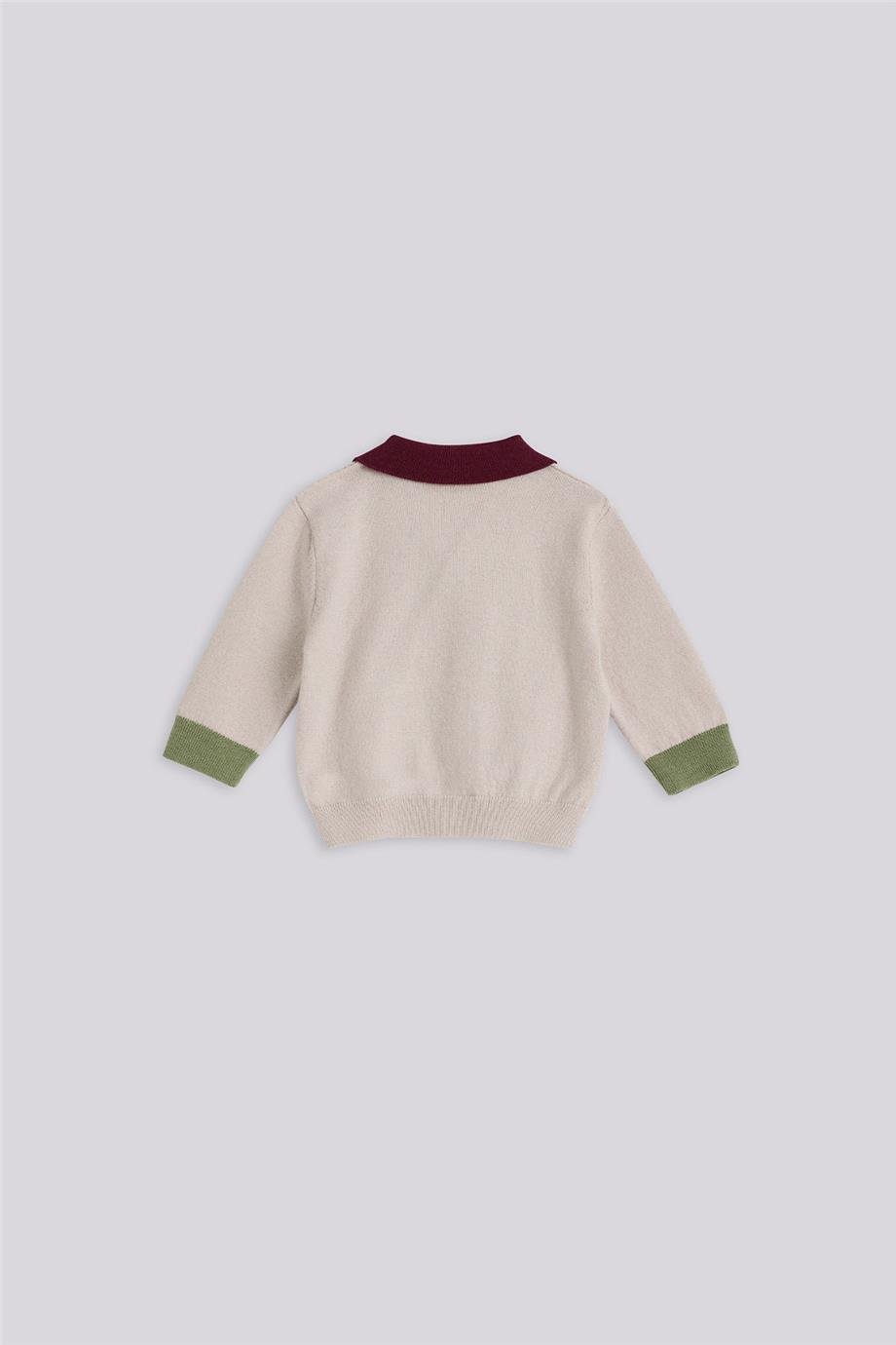 Layette Erkek Bebek Renkli Hırka