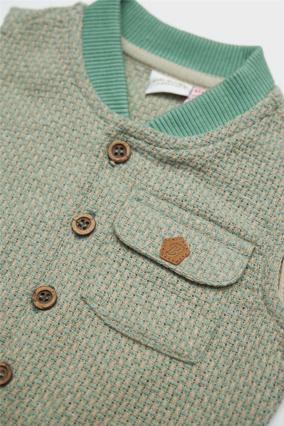 Layette Erkek Bebek Renkli Yelek