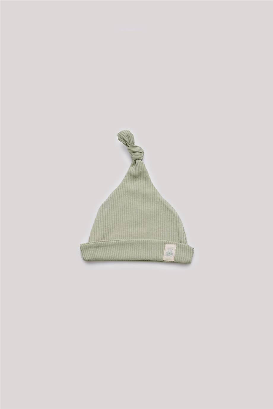 Layette Erkek Bebek Yeşil Bere