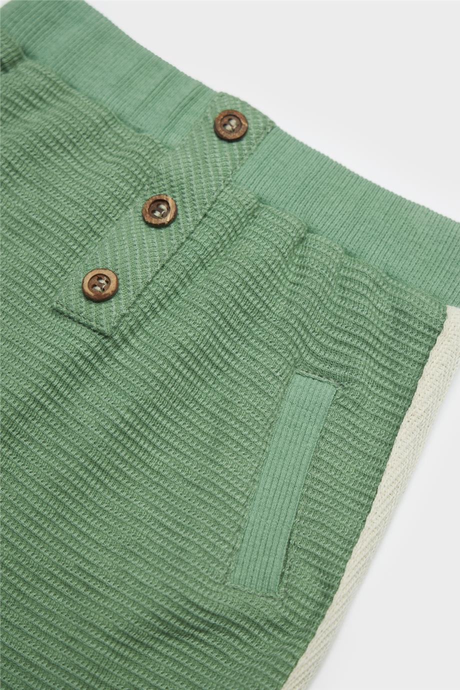 Layette Erkek Bebek Yeşil Pantolon