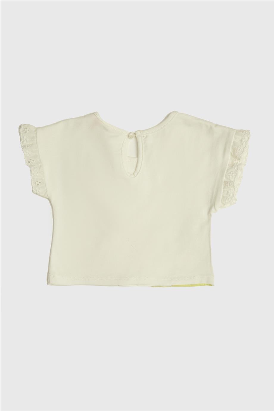Layette Kız Bebek Beyaz T-Shirt