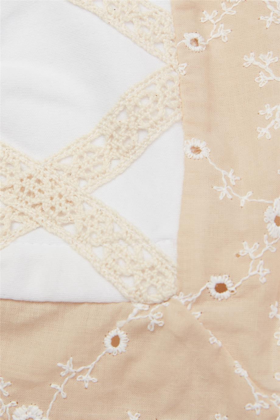 Layette Kız Bebek Beyaz Tulum