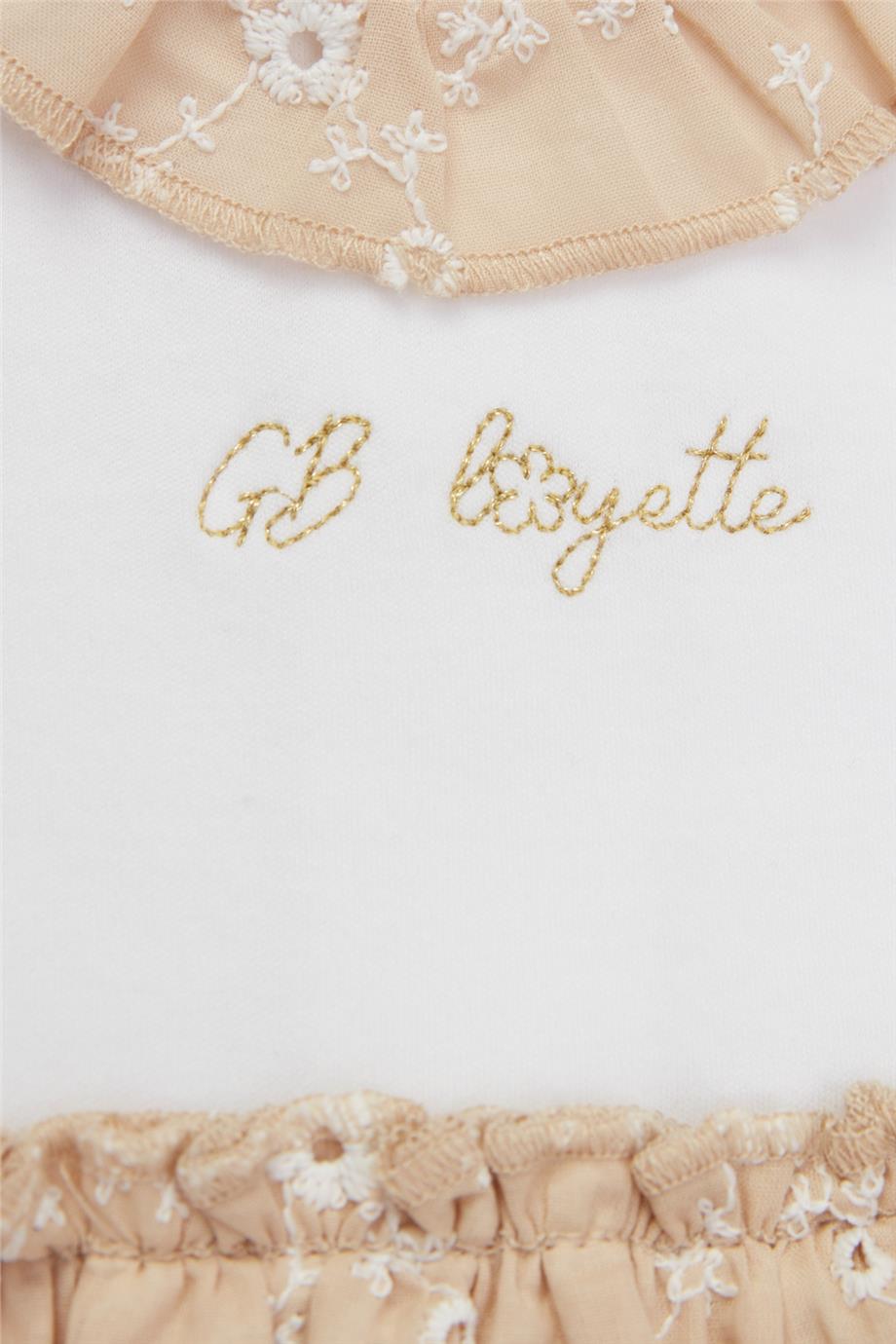 Layette Kız Bebek Beyaz Tulum