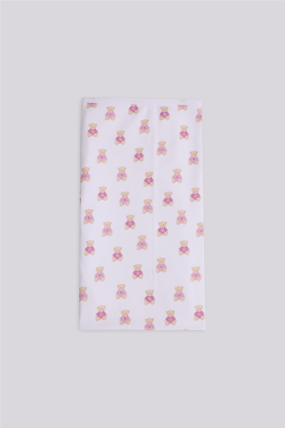 Layette Kız Bebek Desenli Battaniye