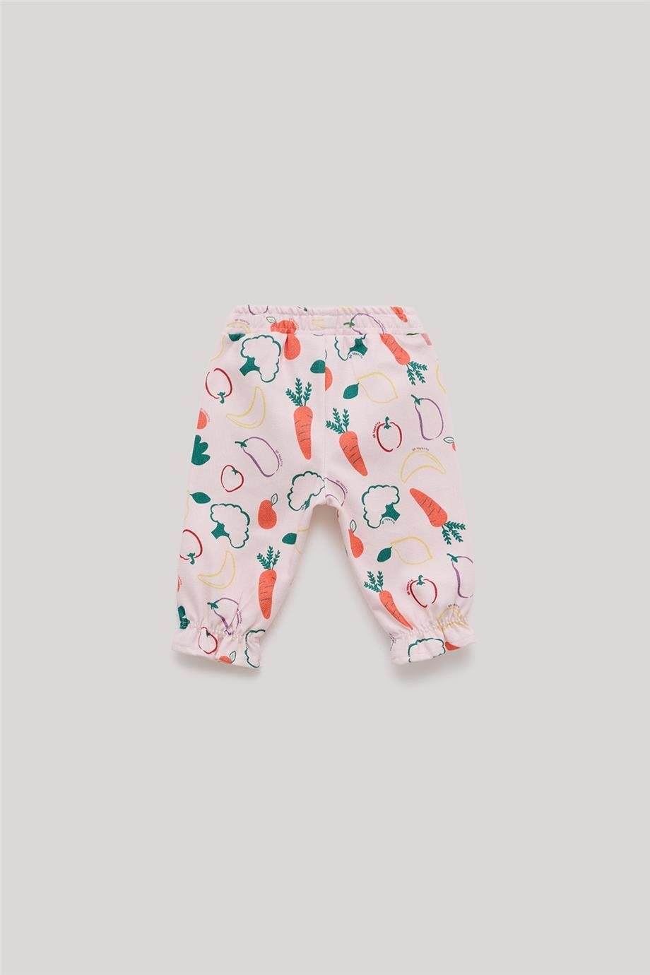 Layette Kız Bebek Desenli Eşofman Altı