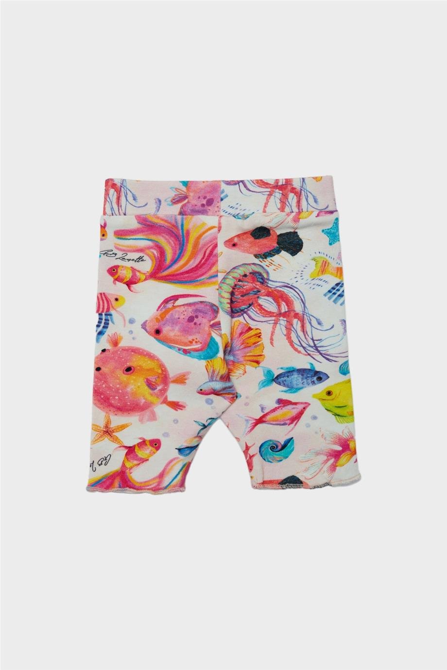 Layette Kız Bebek Desenli Tayt