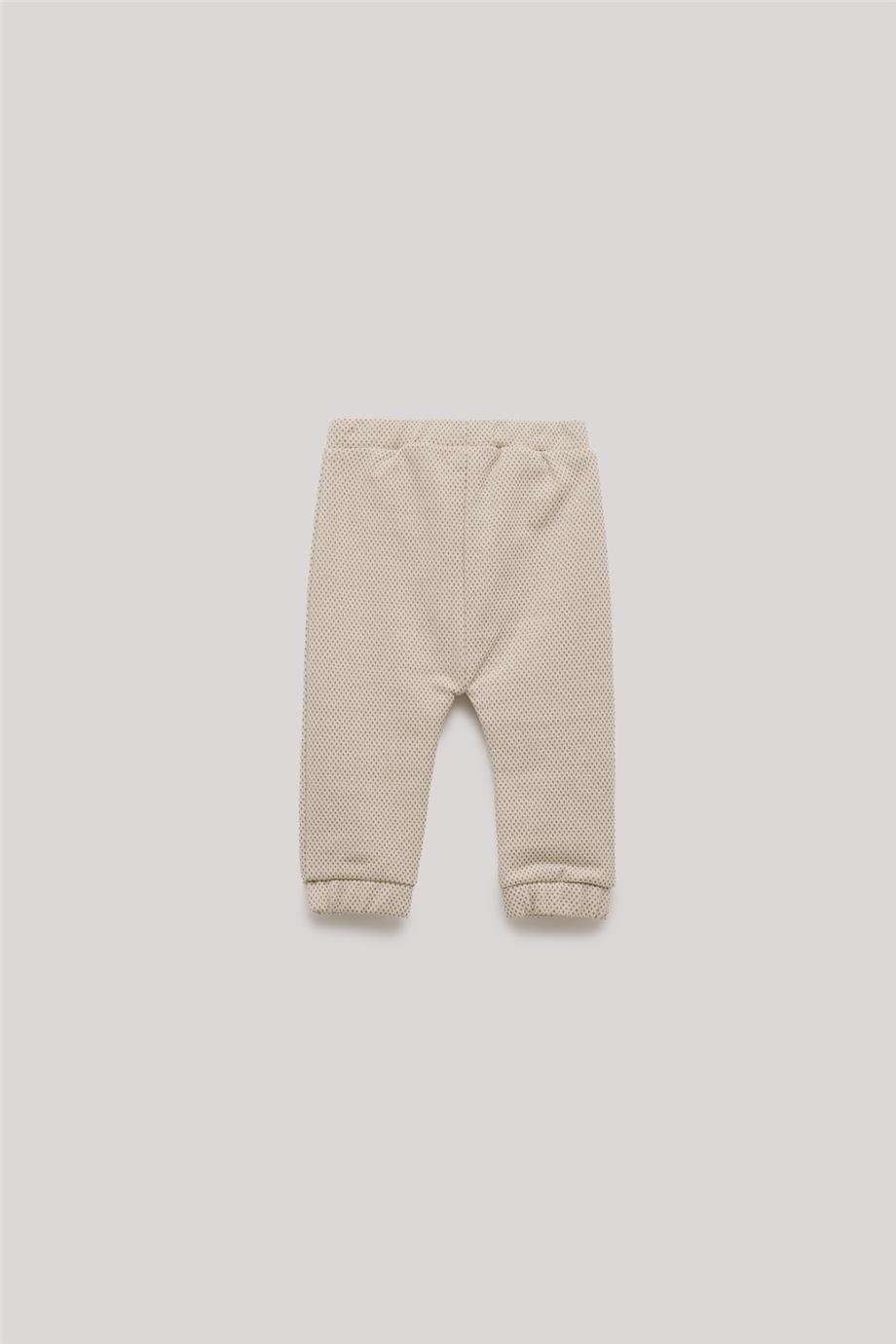 Layette Kız Bebek Ekru Eşofman Altı