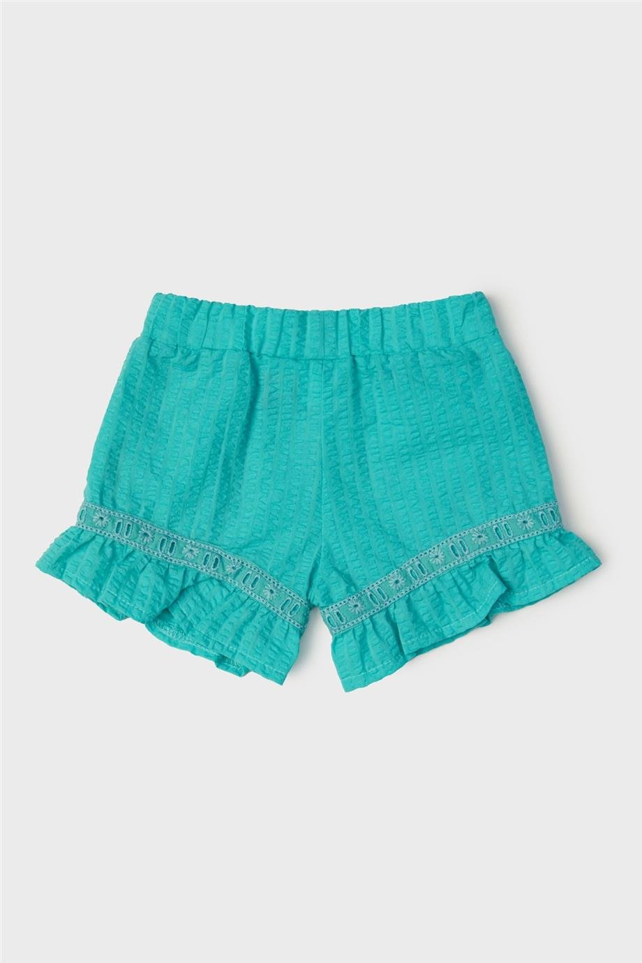 Layette Kız Bebek Mavi Şort