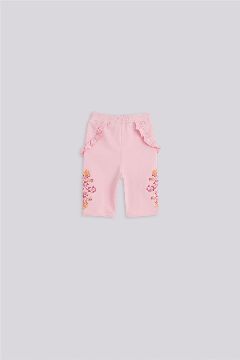 Layette Kız Bebek Pembe Eşofman Altı