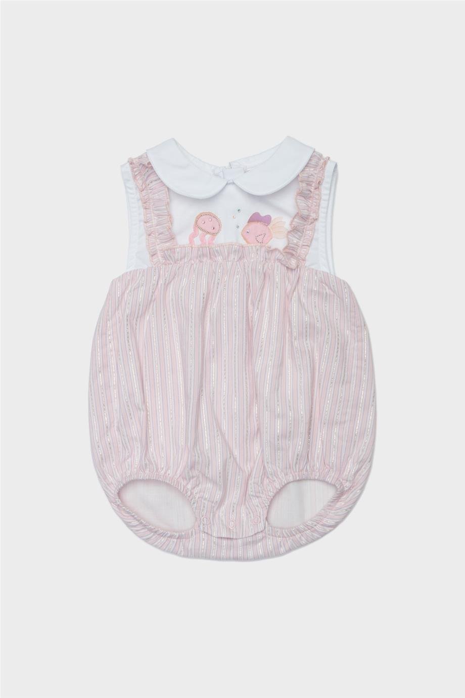 Layette Kız Bebek Pembe Tulum