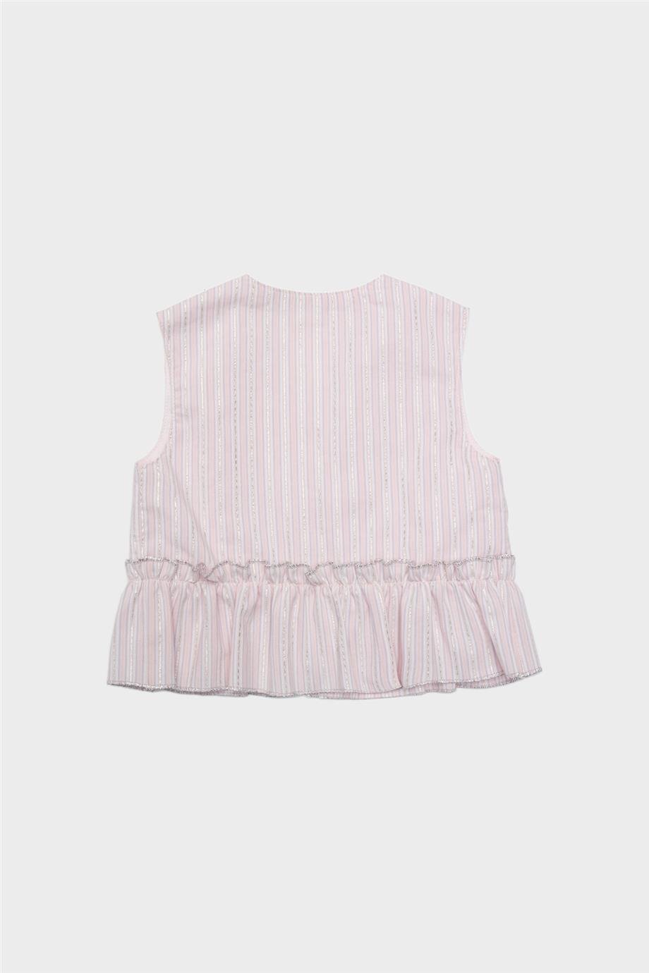 Layette Kız Bebek Pembe Yelek
