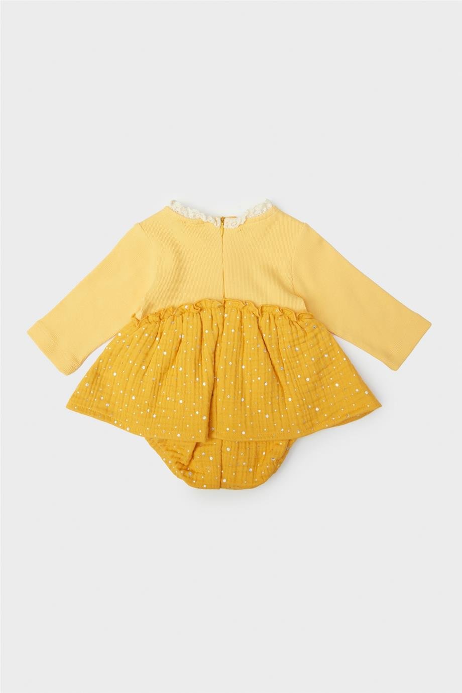 Layette Kız Bebek Sarı Bluz