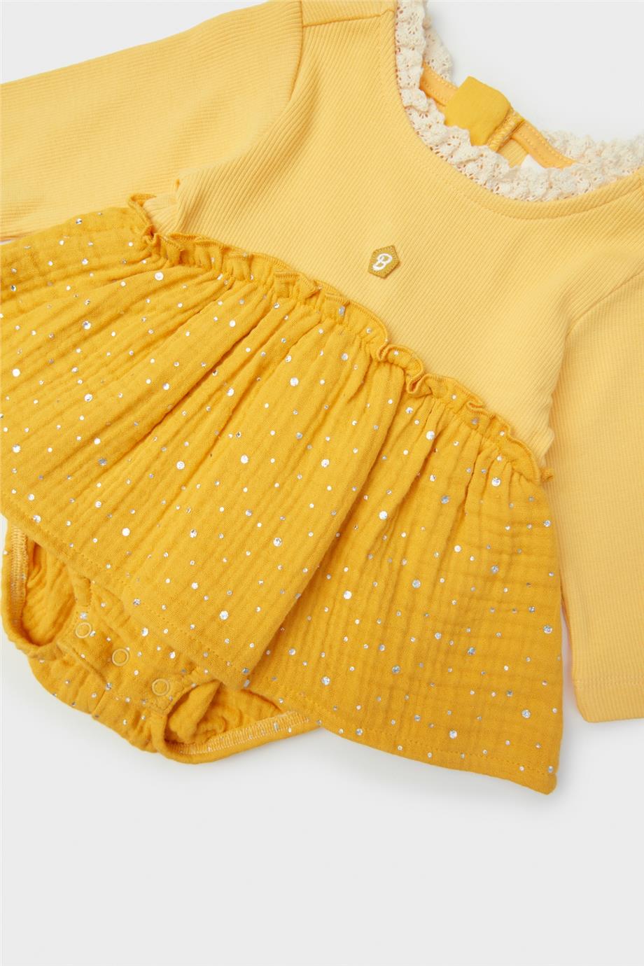 Layette Kız Bebek Sarı Bluz