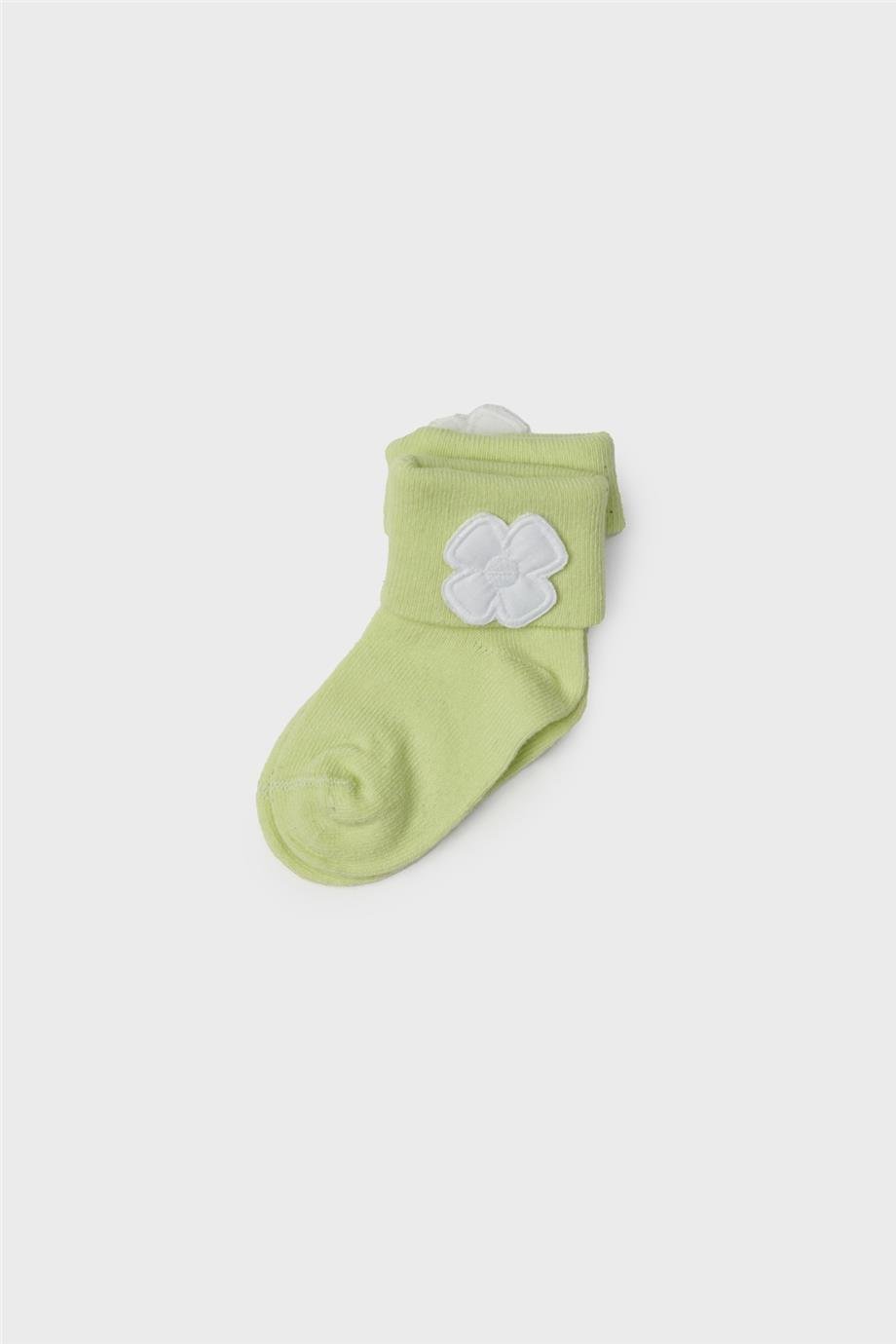 Layette Kız Bebek Yeşil Çorap