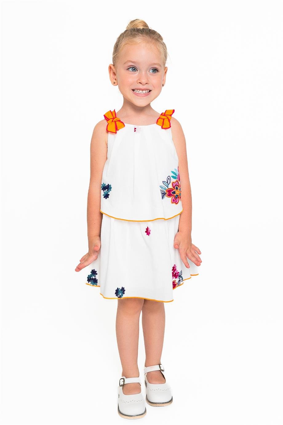 Lia Lea Kız Bebek Beyaz Elbise